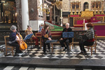 Photos of the artist's Mass in the Saint Carrolus Borromeus church in Antwerp on 1th March 2015 