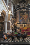 Photos of the artist's Mass in the Saint Carrolus Borromeus church in Antwerp on 1th March 2015 