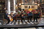 Photos of the artist's Mass in the Saint Carrolus Borromeus church in Antwerp on 1th March 2015 