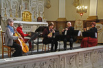 Photos from the full dress-rehearsal of the concert in the beguinage church Sint-Catharina in Antwerp on 15 February 2015