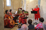 Una Corda di Gioia op 4 juli 2015 om 20.30 uur in la Chapelle de Domange (bourgogne, Frankrijk)